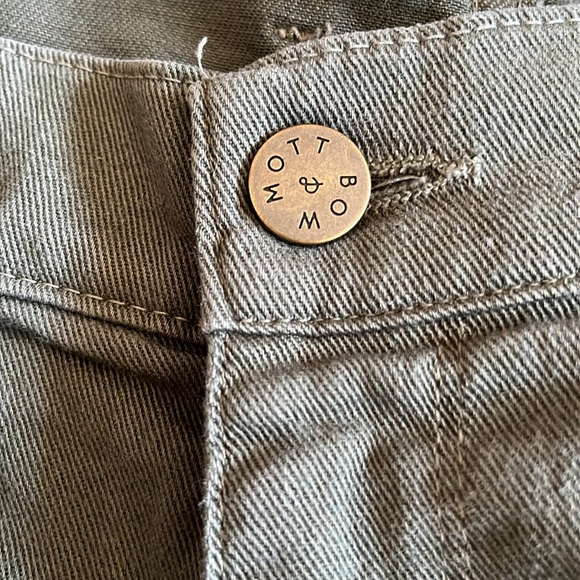 Mott & Bow Mercer twill denim jeans 38x32 - Picture 11 of 12